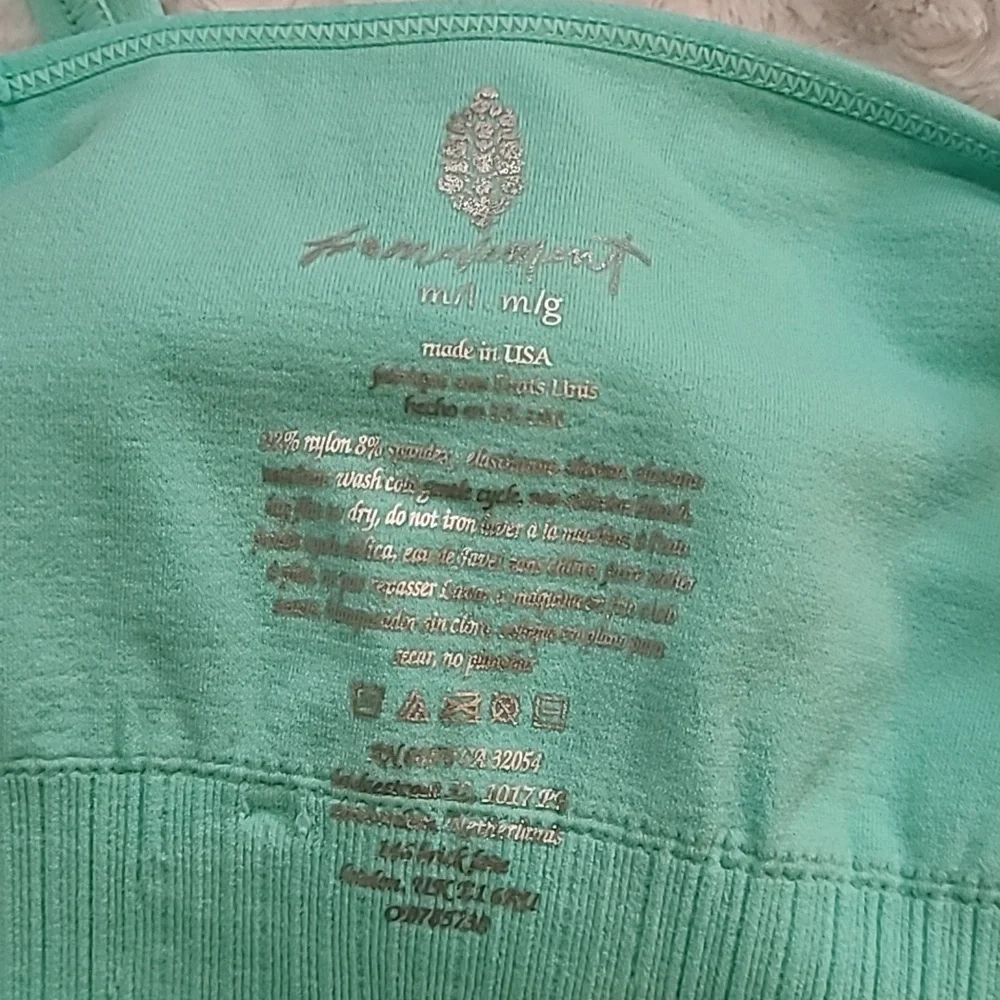 FP Movement Good Karma Crop Tank Top Green - Picture 5 of 6